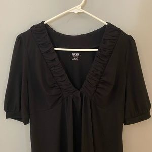 ❤️ NWT Petite Small Black Top